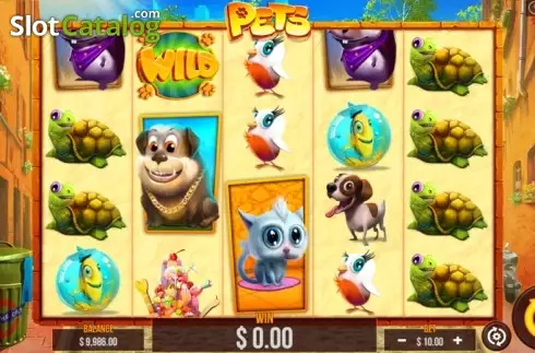Скрин2. Pets (Wizard Games) слот