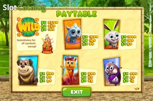 Скрин6. Pets (Wizard Games) слот