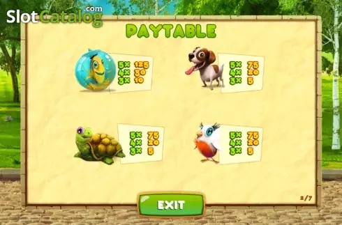 Скрин7. Pets (Wizard Games) слот
