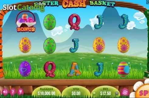 Скрин2. Easter Cash Basket слот