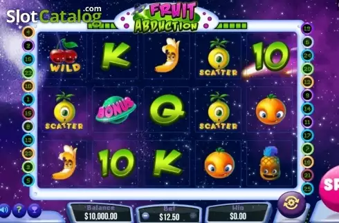 Скрин2. Fruit Abduction слот