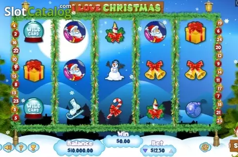 Скрин2. I Love Christmas слот