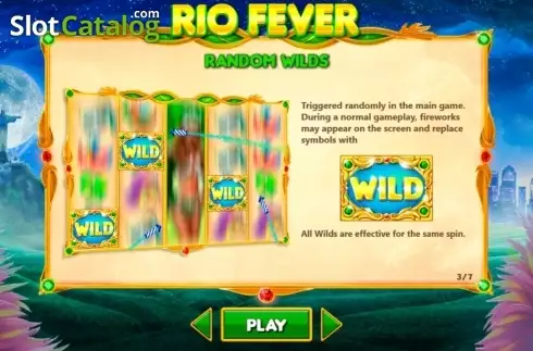 Скрин4. Rio Fever (Wizard Games) слот