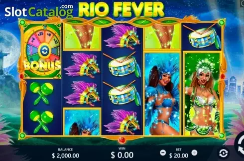 Скрин8. Rio Fever (Wizard Games) слот