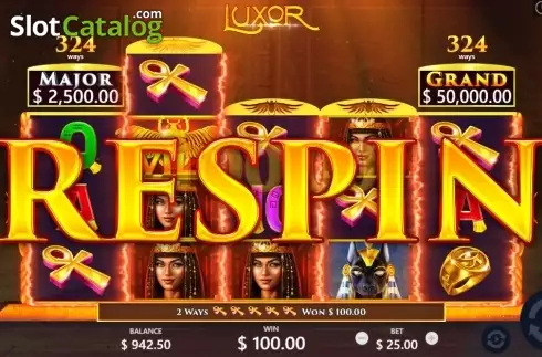 Скрин4. Luxor слот