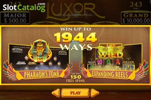 Скрин5. Luxor слот