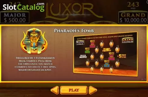 Скрин8. Luxor слот