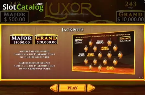Скрин9. Luxor слот