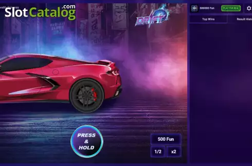 Скрин2. Drift (Pascal Gaming) слот