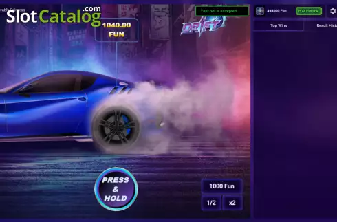 Скрин4. Drift (Pascal Gaming) слот