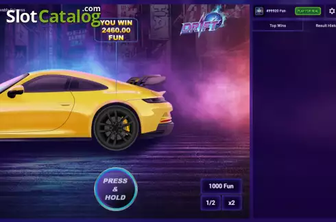 Скрин6. Drift (Pascal Gaming) слот