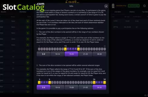 Скрин5. Magic Dice (Pascal Gaming) слот