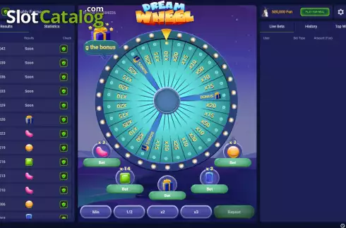 Скрин3. Dream Wheel (Pascal Gaming) слот