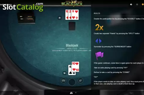 Скрин4. Non-Stop Blackjack слот