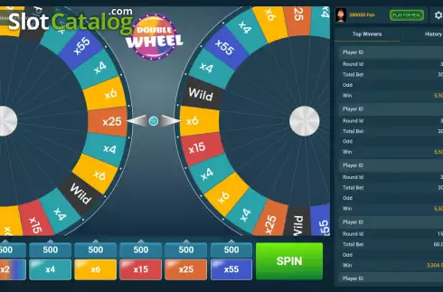 Скрин2. Double Wheel слот