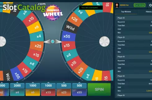 Скрин3. Double Wheel слот