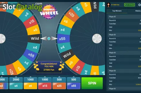 Скрин5. Double Wheel слот
