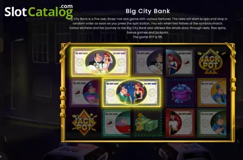 Скрин5. Big City Bank слот