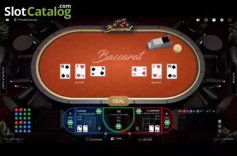 Скрин2. Turbo Baccarat слот