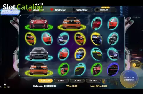 Скрин2. Big City Cars слот