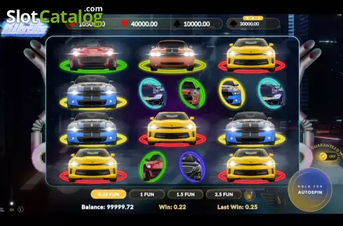 Скрин3. Big City Cars слот
