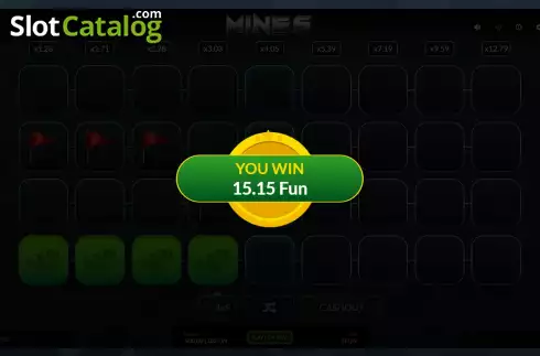 Скрин5. Mines (Pascal Gaming) слот