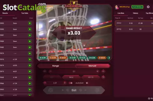 Скрин2. Odd Ball слот