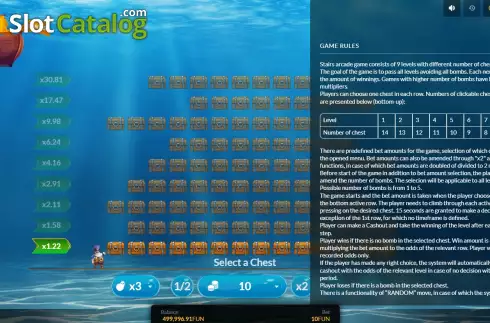 Скрин5. Stairs (Pascal Gaming) слот