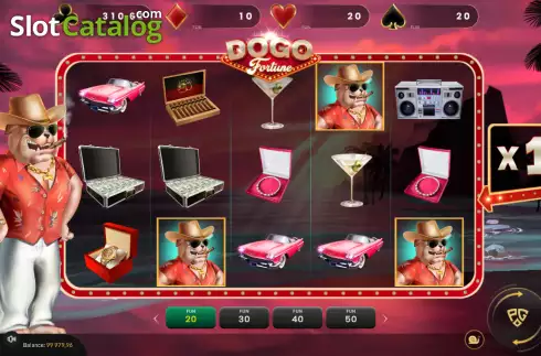 Скрин2. Dogo Fortune слот