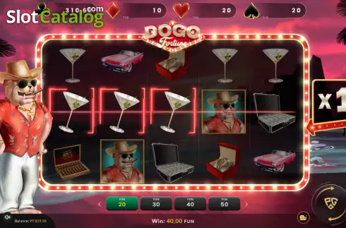 Скрин4. Dogo Fortune слот