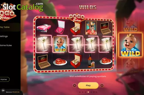 Скрин7. Dogo Fortune слот