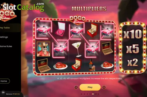 Скрин8. Dogo Fortune слот