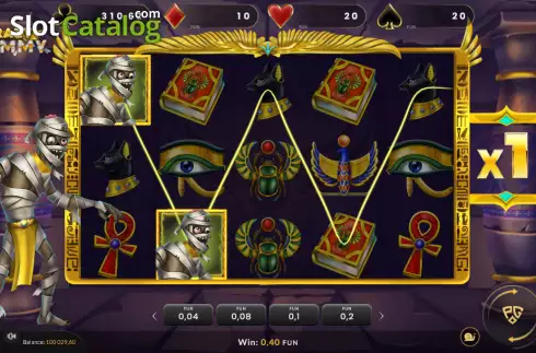 Скрин4. Crazy Mummy слот