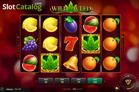 Скрин2. Wild Weed слот