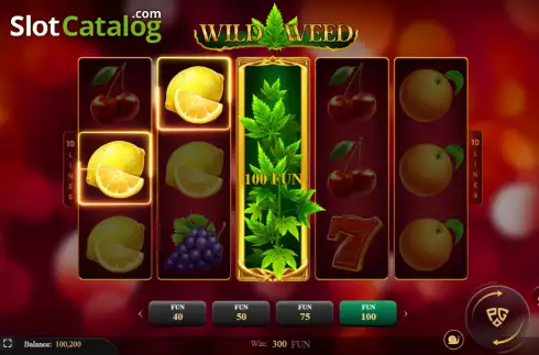 Скрин3. Wild Weed слот