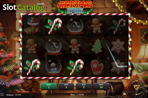 Скрин3. Christmas Spins слот