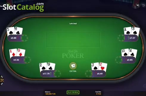 Скрин2. Bet on Poker (Pascal Gaming) слот