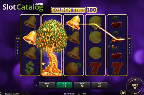 Скрин3. Golden Tree 100 слот