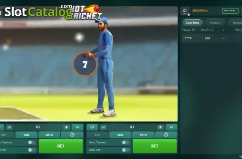 Скрин2. Hot Cricket слот