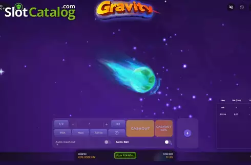Скрин2. Gravity слот