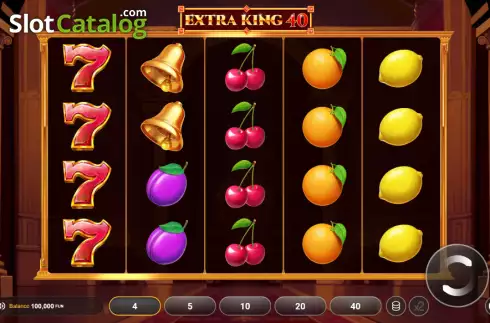 Скрин2. Extra King 40 слот