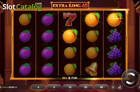 Скрин3. Extra King 40 слот