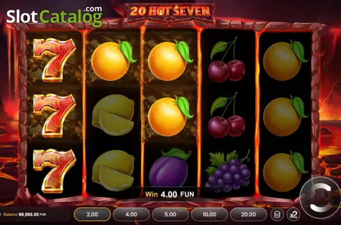 Скрин3. 20 Hot Seven слот