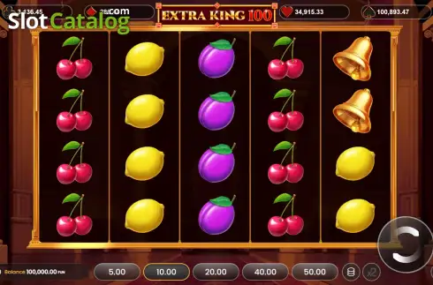 Скрин2. Extra King 100 слот