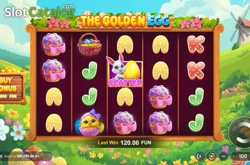 Скрин2. The Golden Egg (Pascal Gaming) слот