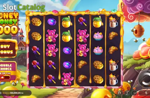 Скрин2. Honey Money 1000 слот