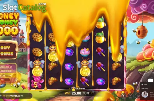Скрин3. Honey Money 1000 слот