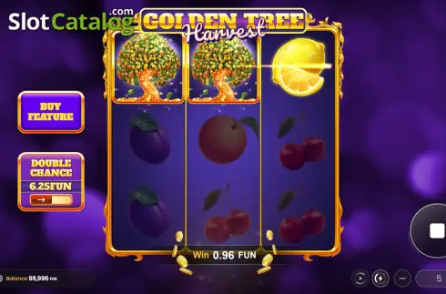 Скрин3. Golden Tree Harvest слот