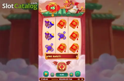 Скрин2. Fortune Dragao слот
