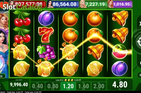 Скрин3. Red Fate 40 слот